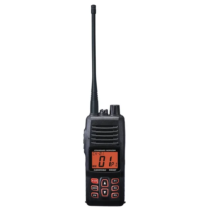 Standard Horizon HX407 Commercial Grade Handheld UHF Transceiver – 400-430MHz