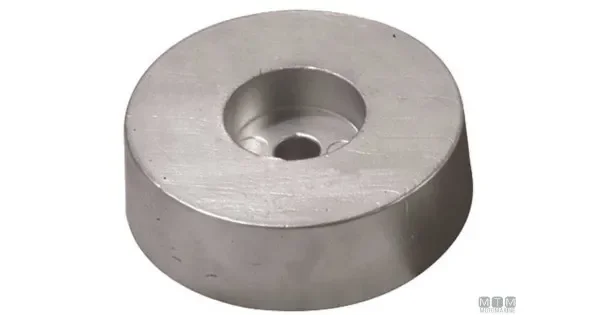 Stern Anode Aluminum with Flange 100 x H40mm