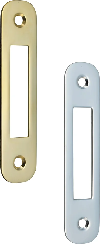 Striking plate for heavy mortise lock