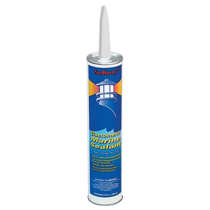 Sudbury Elastomeric Marine Sealant – 10oz Cartridge – Clear