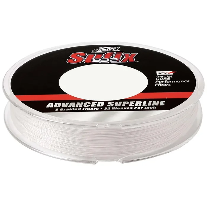 Sufix 832 Advanced Superline Braid – 10lb – Ghost – 300 yds [660-110GH]