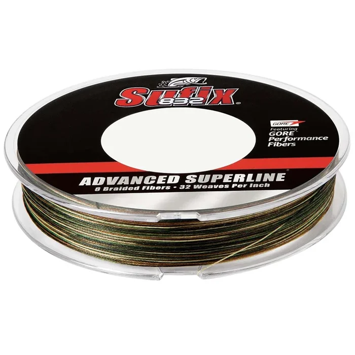 Sufix 832® Advanced Superline® Braid – 10lb – Camo – 300 yds