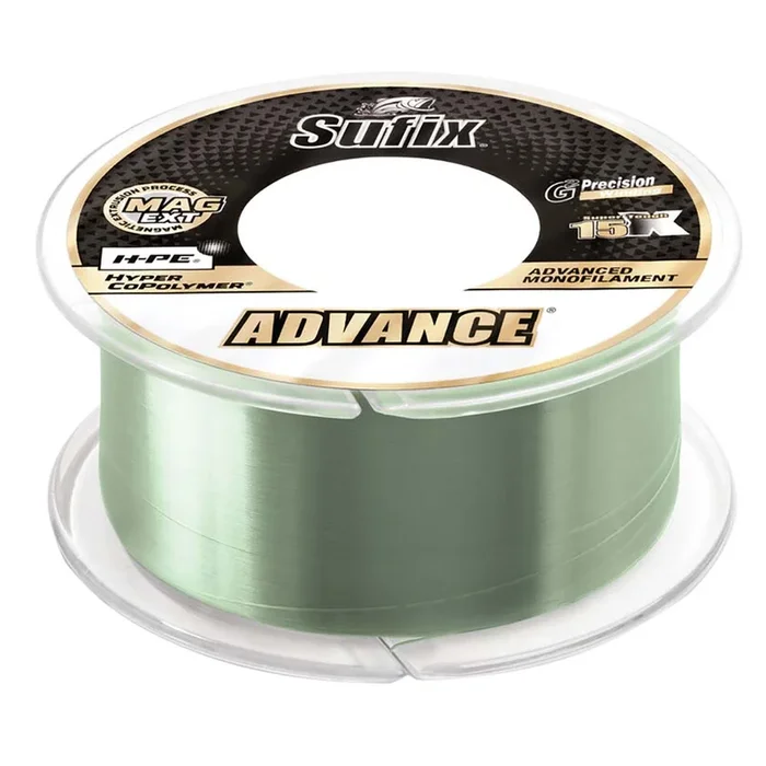 Sufix Advance® Monofilament – 20lb – Low-Vis Green – 330 yds