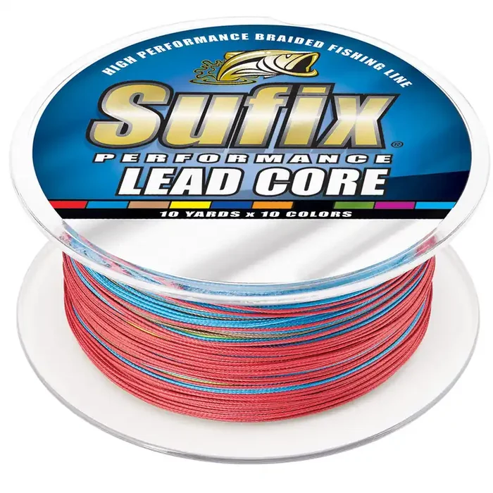 Sufix Performance Lead Core – 12lb – 10-Color Metered – 200 yds – 668-212MC