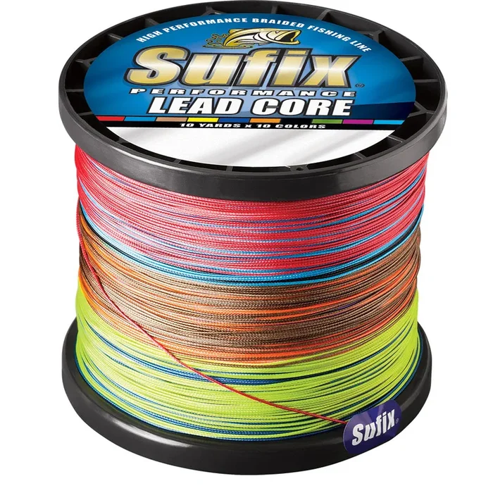 Sufix Performance Lead Core – 36lb – 10-Color Metered – 600 yds