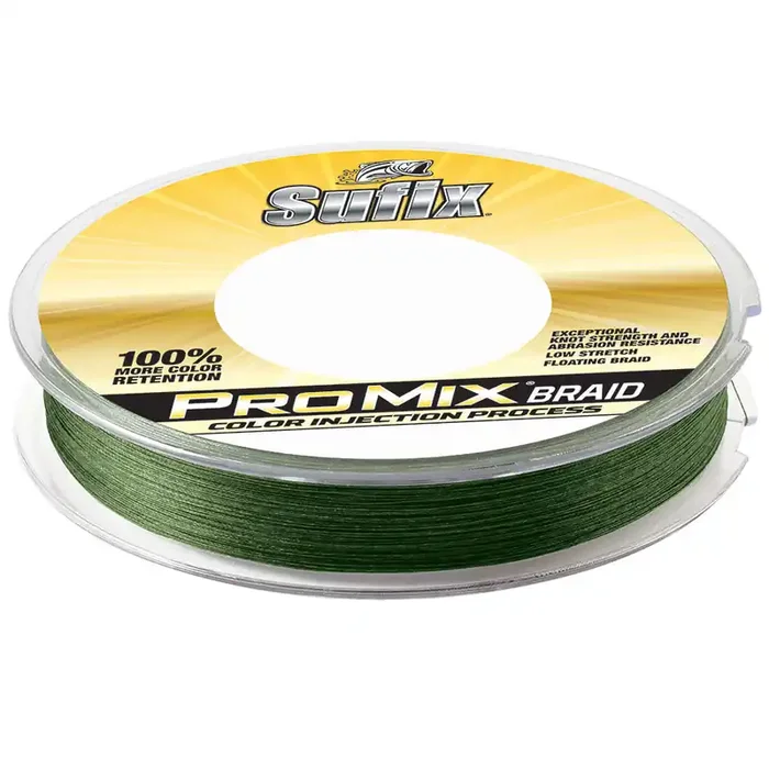 Sufix ProMix® Braid – 6lb – Low-Vis Green – 300 yds – 630-106G