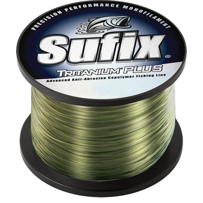 Sufix Tritanum Plus – 20lb – Dark Green – 670 yds [696-120G]