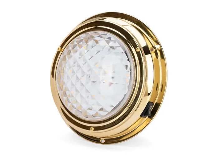 SUNNY LED Cabin Light / brass / warm white