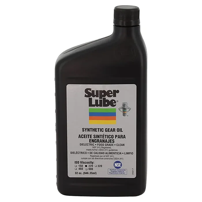 Super Lube Synthetic Gear Oil IOS 220 – 1qt – 54200
