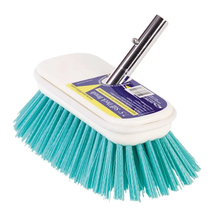 Swobbit 7.5in Stiff Cleaning Brush – Green