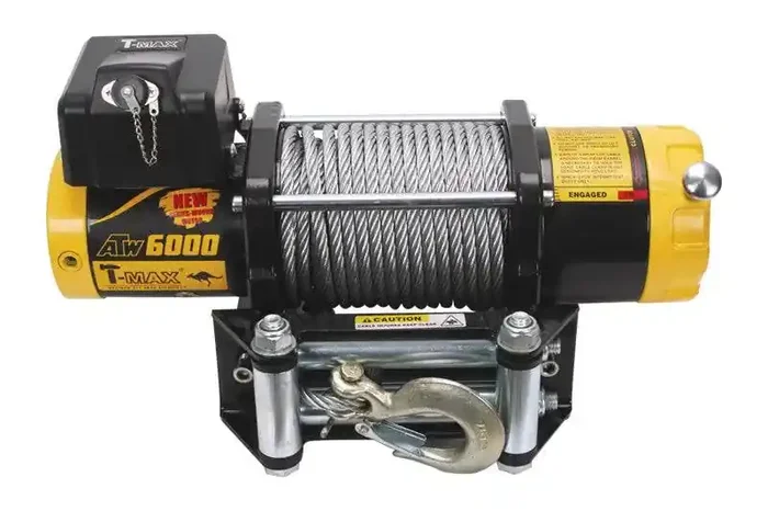 T-MAX ATW-6000 Winch 2720 Kg 12V – Steel Cable