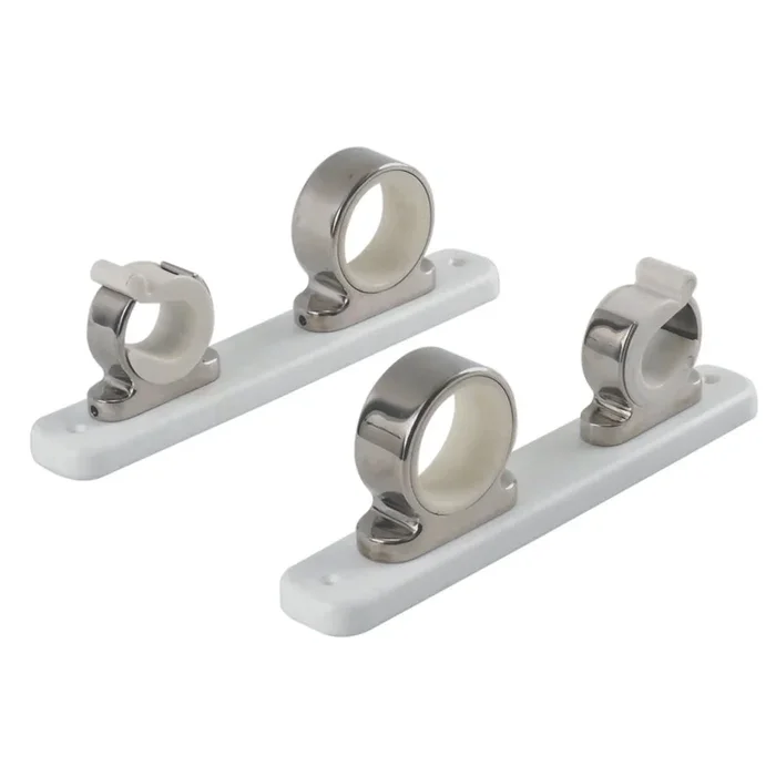 TACO 2-Rod Hanger w/Poly Rack – Polished Stainless Steel