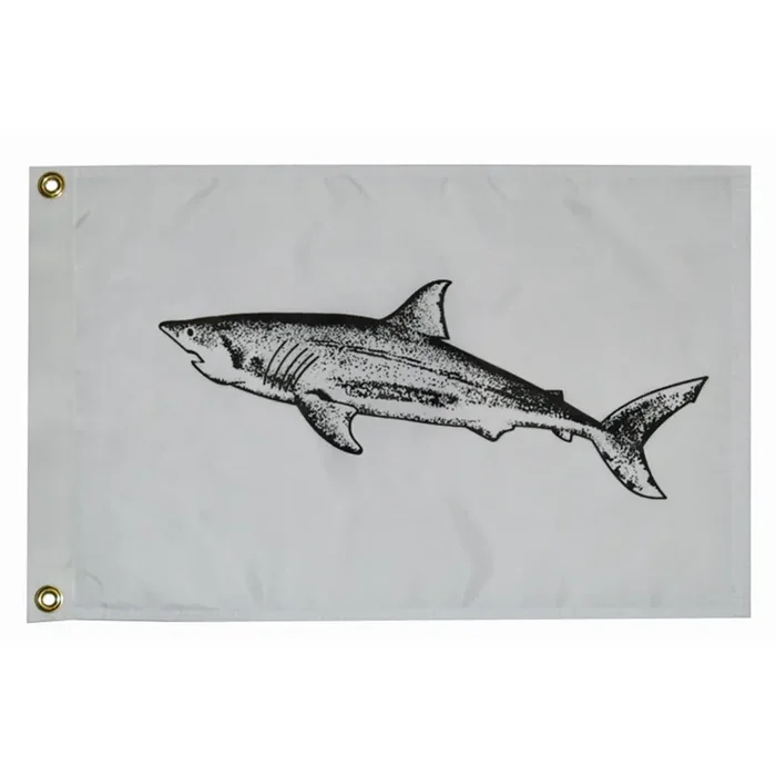 Taylor Made 12″ x 18″ Shark Flag – 3218