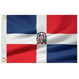 Taylor Made Dominican Republic Flag 12″ x 18″ Nylon – 93070