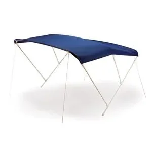 TENDALINO 3 ARCHI SOMBRERO ALU STRONG LONG LIFE BLU 200X180X110H MM