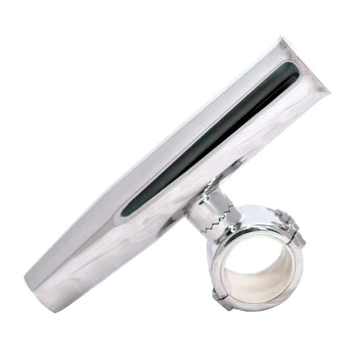 Tigress 1-1/4″ Polished SS Adjustable Clamp-On Rod Holder [88192]
