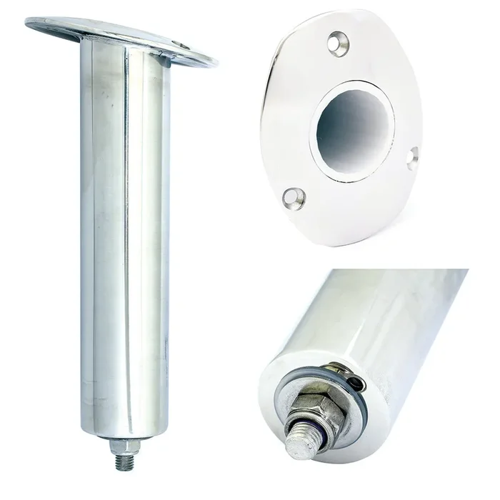 Tigress 3 Hole Swivel Oval Head Rod Holder – 15 Degree – 10-1/2″ [88524]