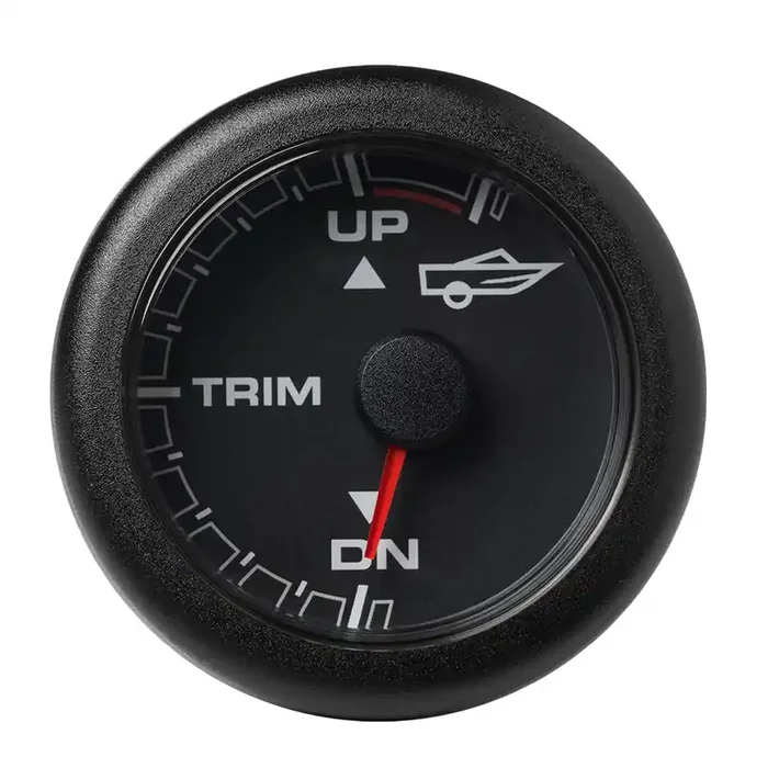 VDO 2-1/16″ (52mm) OceanLink Engine Trim – Up/Down – Black Dial & Bezel – A2C1065830001