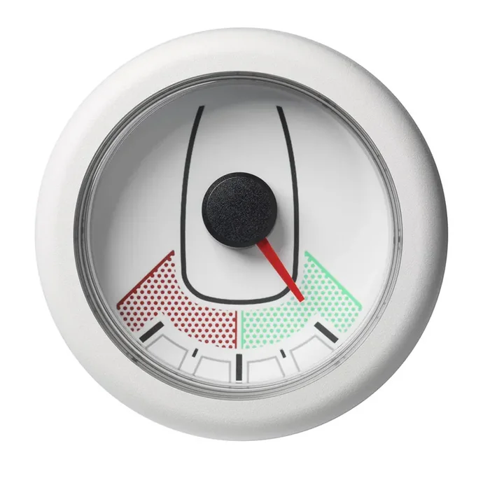 VDO 2-1/16″ (52MM) OceanLink Rudder Angle Left / Right Black Dial & Bezel – A2C1066090001