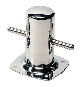 VETUS Bollard stainless steel (AISI 316) with baseplate, type Achilles 130 ACHIL130