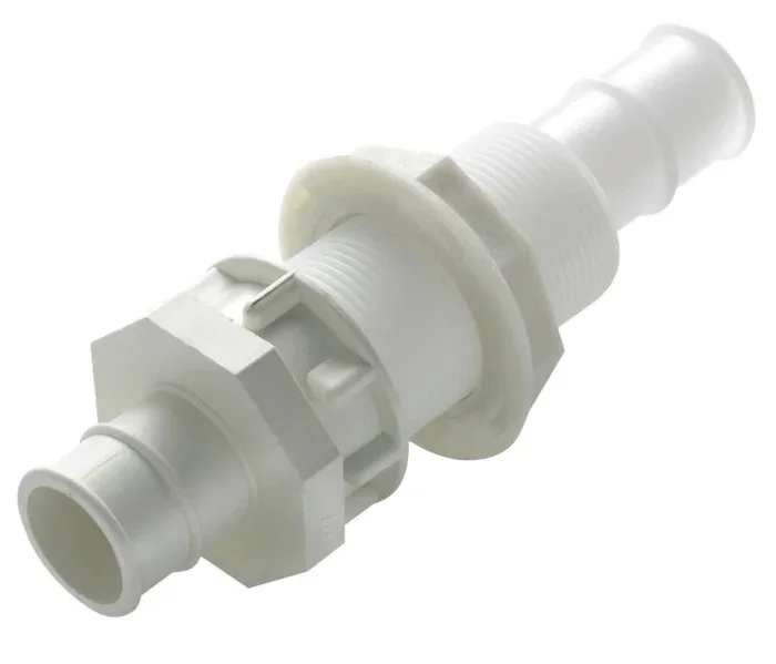 VETUS Bulkhead connector, Delrin, for hose Ø 28 mm (1 1/8″) BULKH28