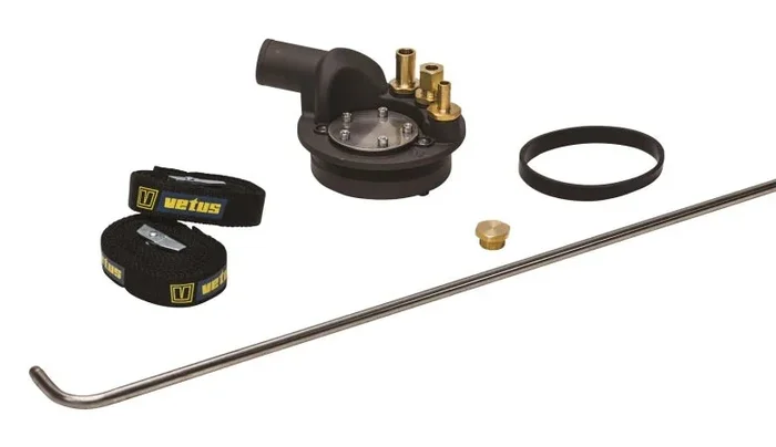 VETUS Fuel connection kit, filler 38 mm, supply/return Ø 15 mm, vent 16 mm FTL3815B