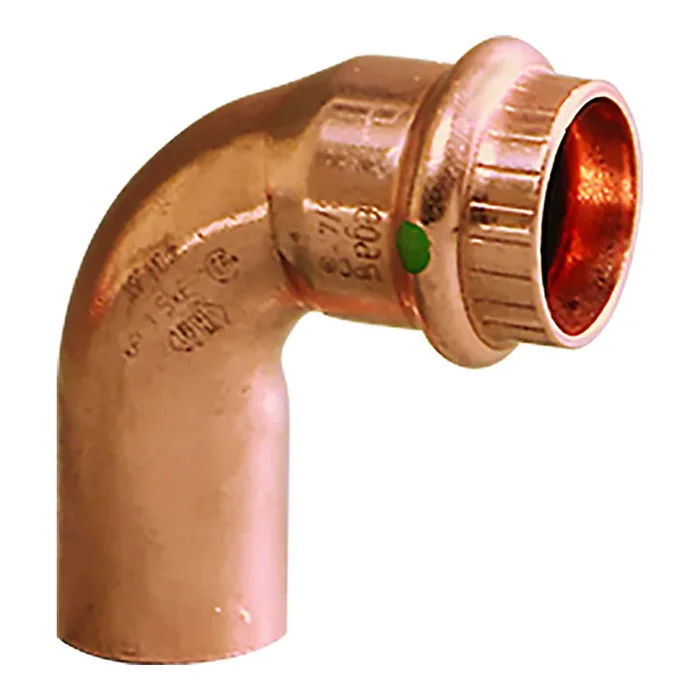 Viega ProPress 1″ – 90° Copper Elbow – Street/Press Connection – Smart Connect Technology