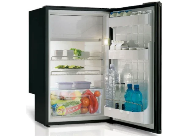 Vitrifrigo C85IBAL Black Air Lock Fridge 12/24V or with 240V Integral – 85 Litre