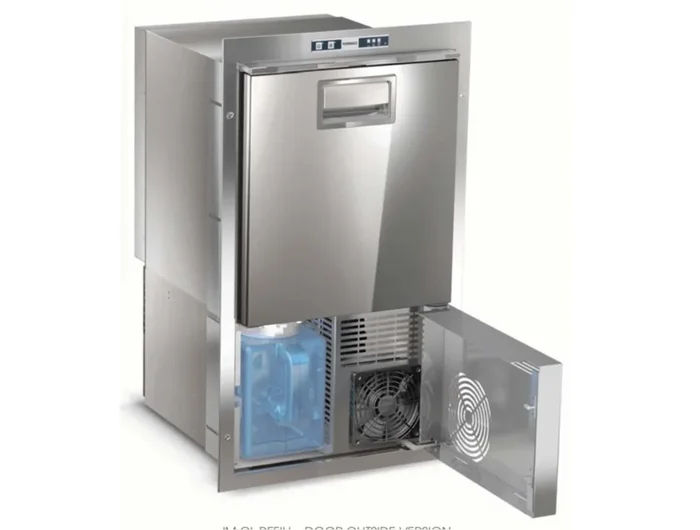 Vitrifrigo VFIMCLOCX2REFIL BOTTLE FED ICEMAKER FULL HEIGHT WITH 7 LITRE REMOVABLE INTERNAL TANK, OCX2 CATCH AND FRAME 230v 50HTZ