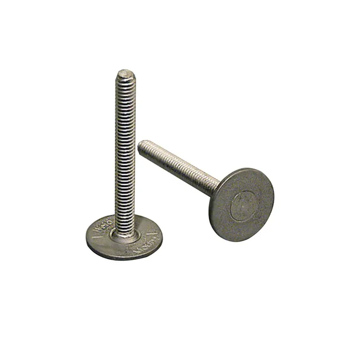 Weld Mount 1.5″ Tall Stainless Panel Stud w/0.62″ Base & #8 x 32 Threads – Qty. 15 [83224]