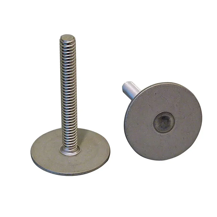 Weld Mount 1.75″ Tall Stainless Stud w/1/4″ x 20 Thread – Qty. 10