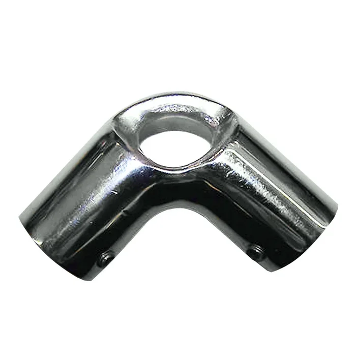 Whitecap 1″ O.D. 90° SS Elbow & Eye Anchor