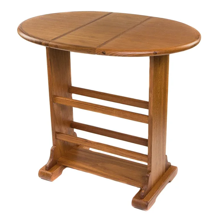 Whitecap Small Drop Leaf Table – Teak