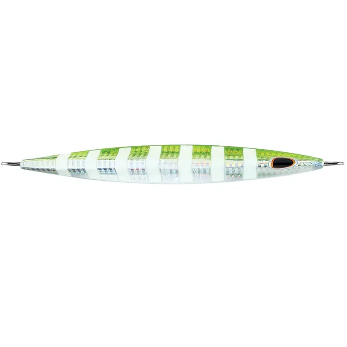 Williamson Kensaki 170 Jig – 6″ – 6oz – UV Green Sardine Zebra – KSJ170UVGSZ