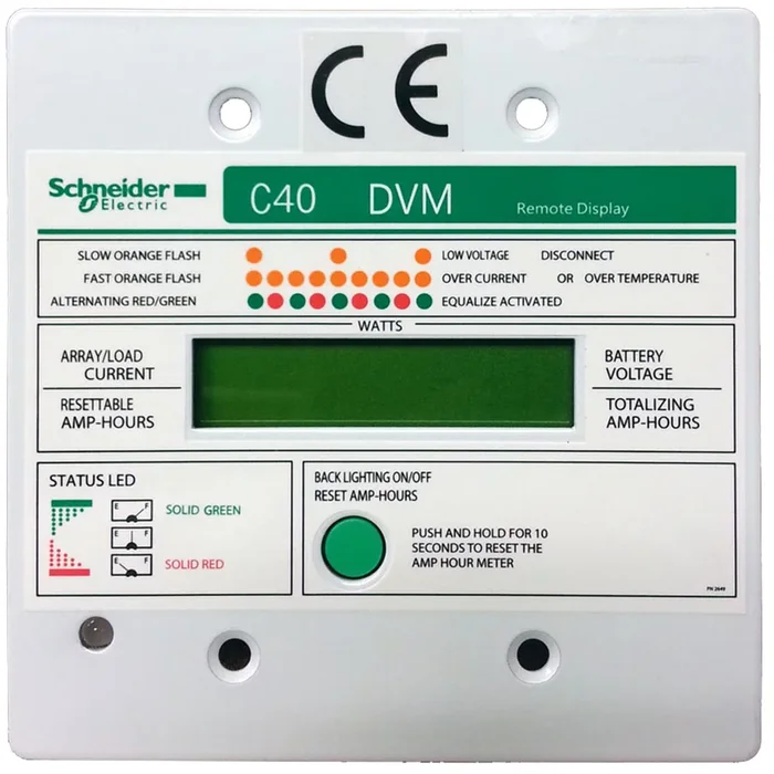 Xantrex C-Series Digital Remote w/50′ Cable